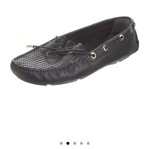 Tory Burch Leather Cutout Loaffers